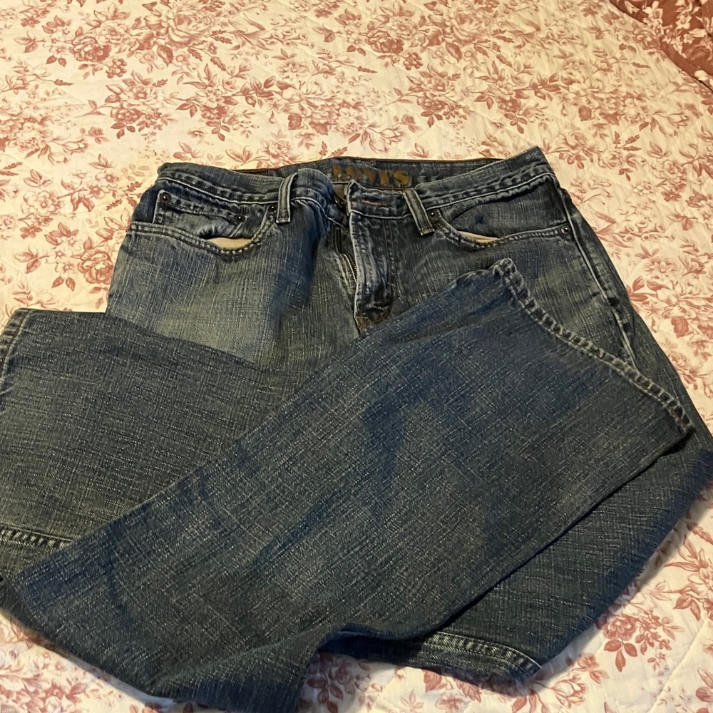 Levi's Dark Blue Bootcut Jeans